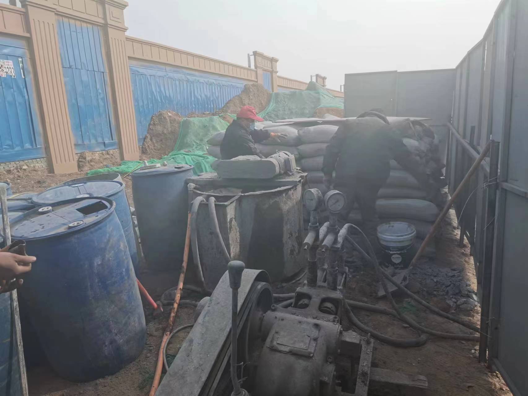 婺源地基沉降注浆加固